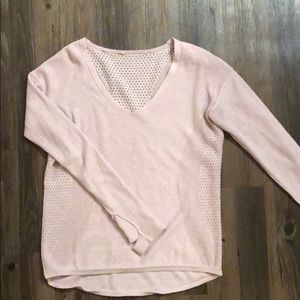 Dusty light pink Lululemon sweater